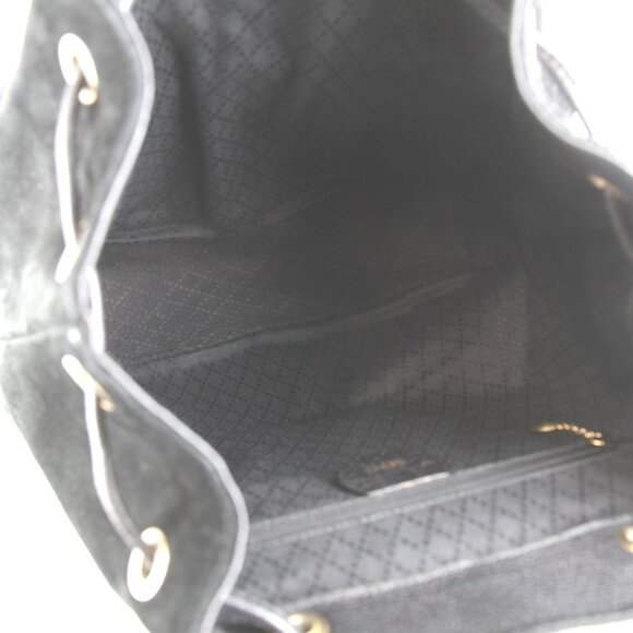 GUCCI Black Bamboo Backpack - Picture 10 of 14